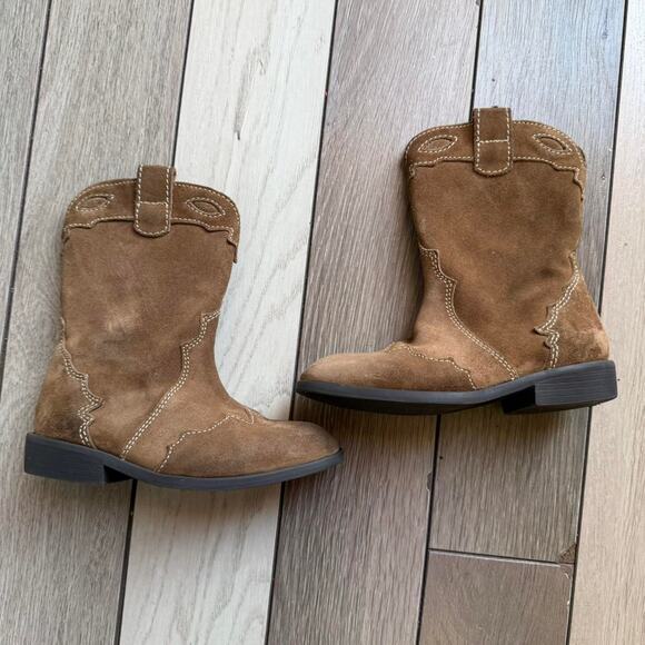 Zara Other - Zara kids brown suede western